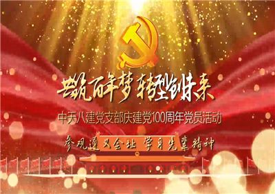 尊时凯龙八建党支部庆党建100周年党员活动
